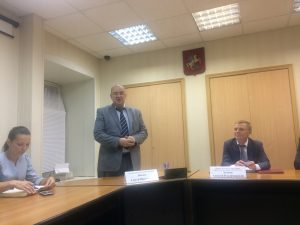 Глава управы Сергей Носков провел встречу с населением 